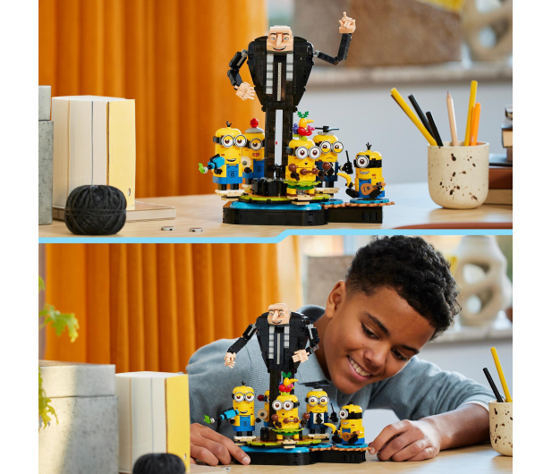 LEGO Depicable me 75582 Gru i minionki z klocków - 1274074 - zdjęcie 6